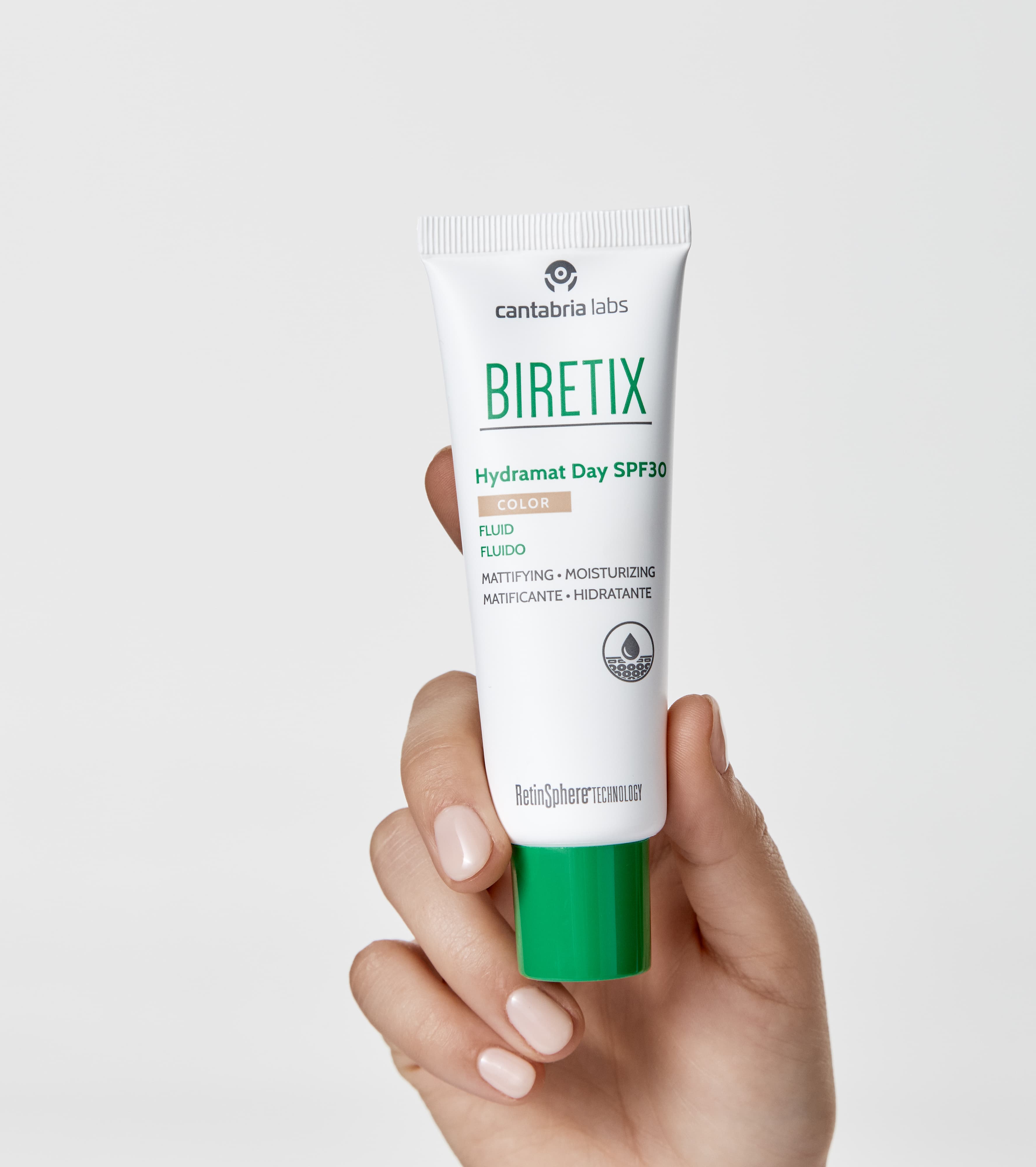 BIRETIX Hydramat Day SPF 30 Color | Cantabria Labs